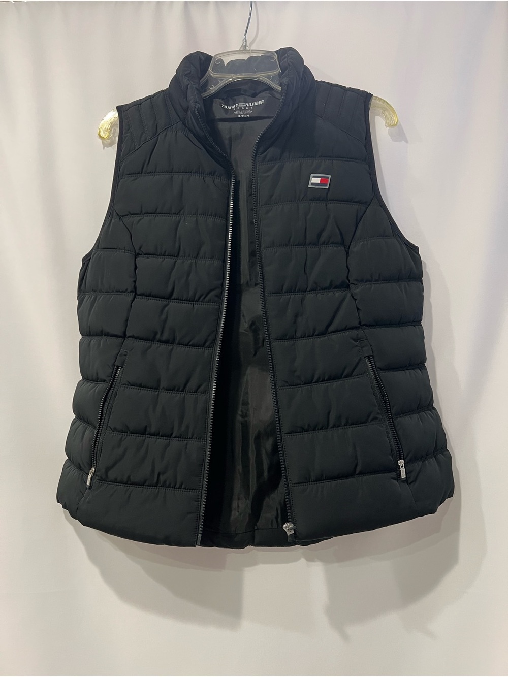 Tommy Hilfiger Women's Black Quilted Puffer Vest